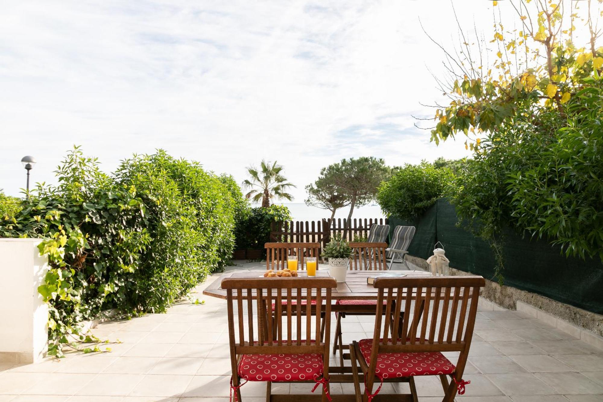 Ferienhaus Baconer - Casa En Con Jardin Privado Y Acceso Directo Al Mar - Deltavacaciones L'Ampolla